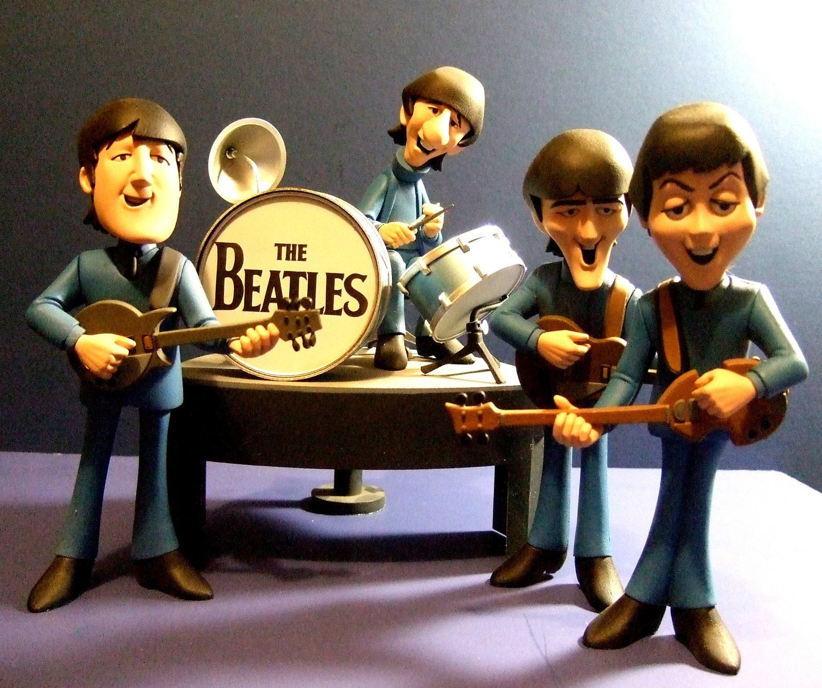 beatles cartoon action figures
